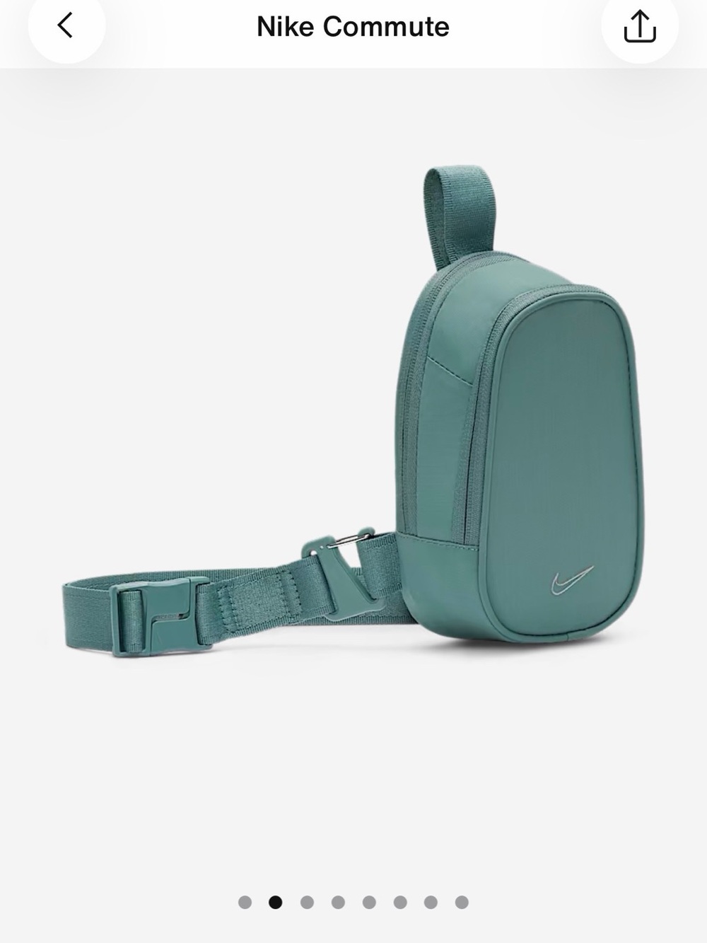 NEW Nike Teal Green Crossbody Bag